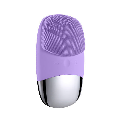 Mini Silicone Electric Face Cleansing Brush Electric Facial Cleanser Facial Cleansing Brush Skin Massager