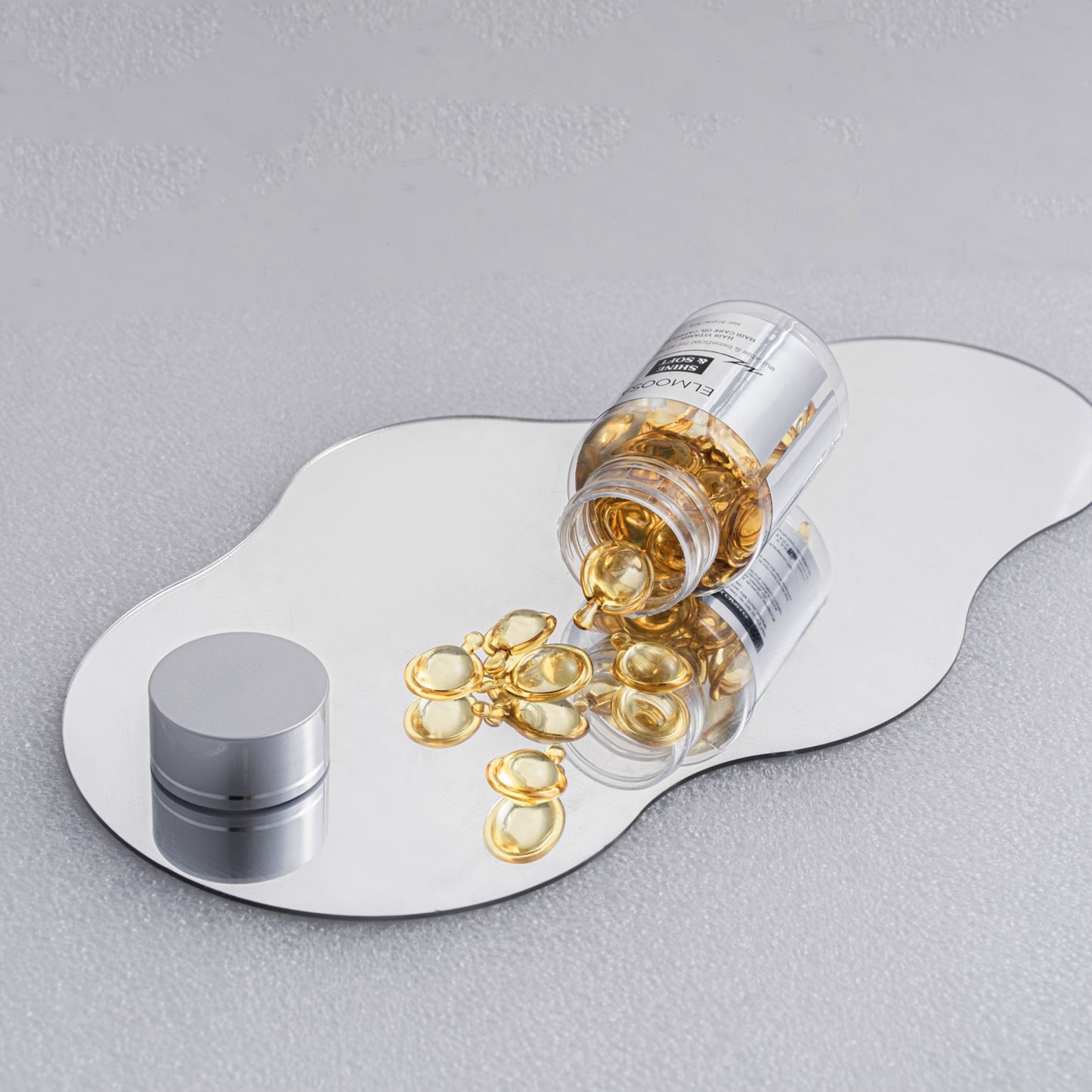 ELMOOSA Shine & Soft Hair Care Caviar Oil Capsules,Hair Vitamins