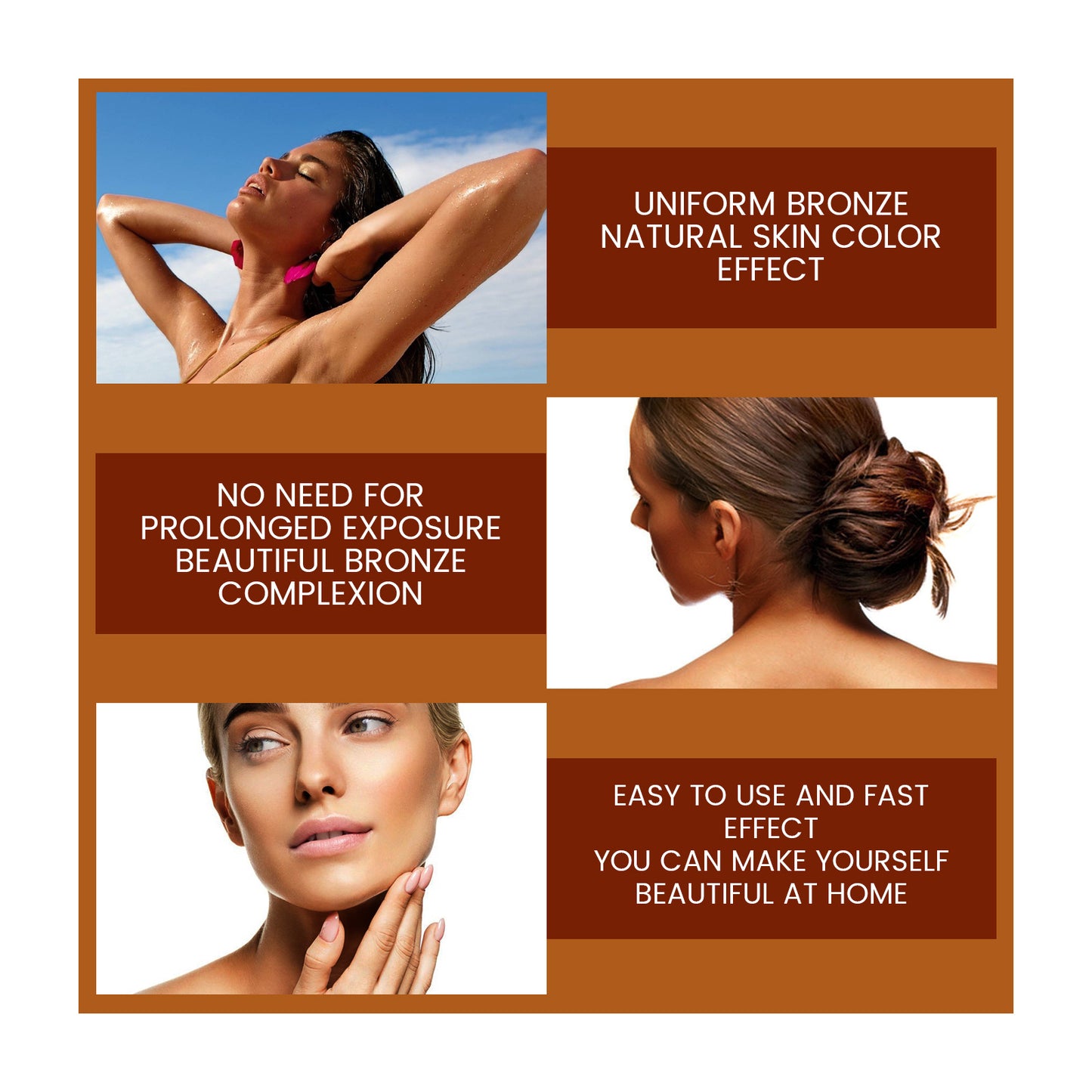 EELHOE Facial Tanning Essence For Achieving A Natural And Stylish