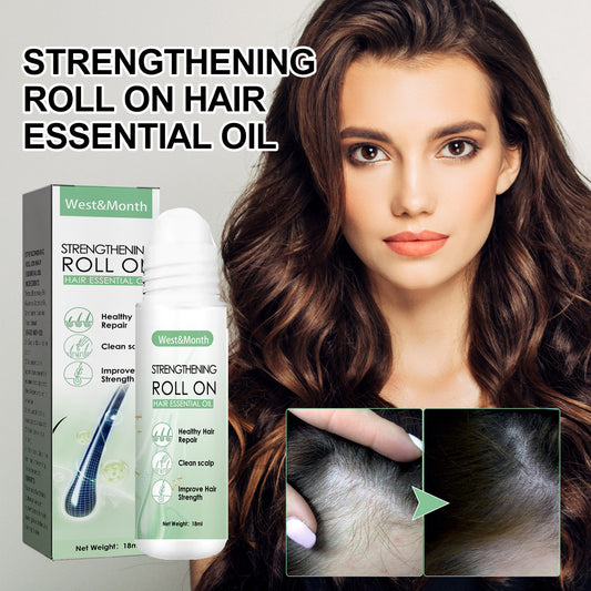 West&Month Hair Roller Balls Scalp Massage Moisturizing Hair Roots Thickening
