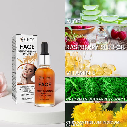 EELHOE Facial Tanning Essence For Achieving A Natural And Stylish