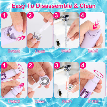 1Pc 2 In 1 Bikini Trimmer For Women Dual Head Cordless Body Shaver