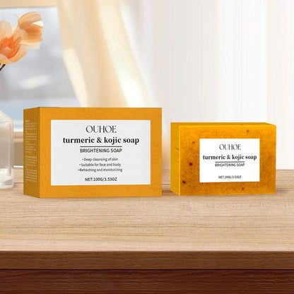 Lemon Turmeric Brightening Soap Gently Cleanses The Skin